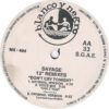 Savage – Don't Cry Tonight E.U.R.O mix By Lee Marrow - Image 3